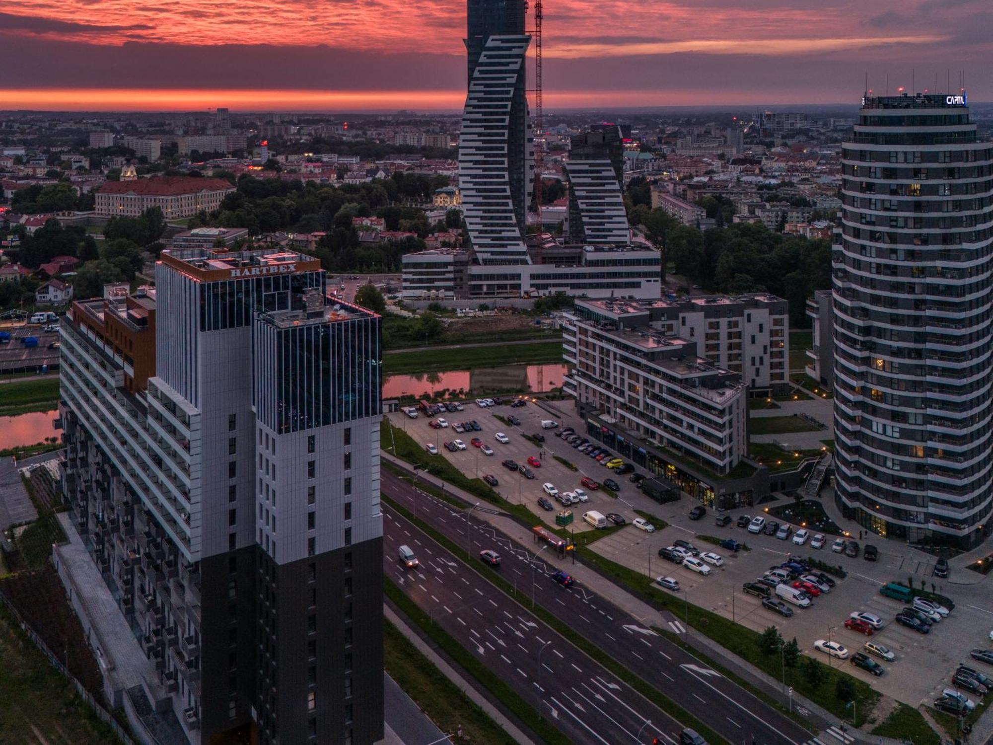 Riverside City View & Free Parking Rzeszow Luaran gambar